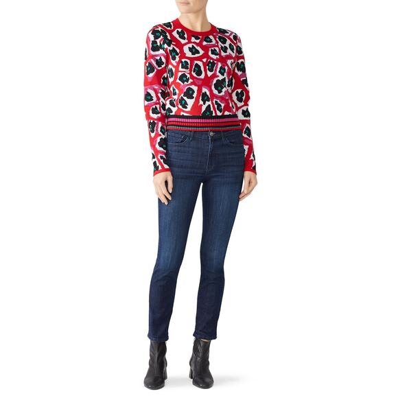 Diane von Furstenberg Harrison Crewneck Pullover Size Small - Picture 7 of 8